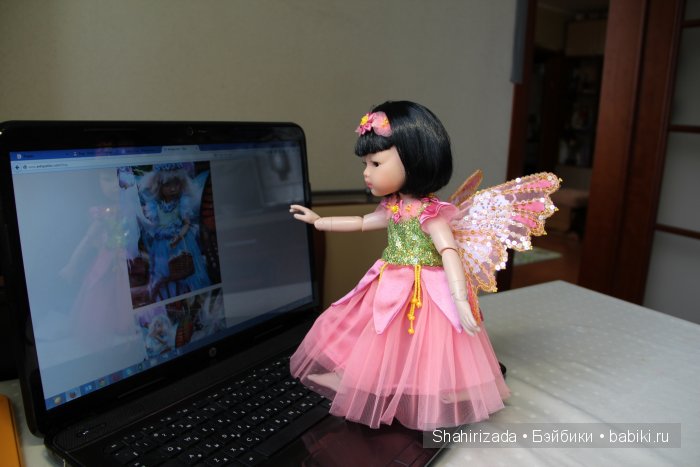 Встреча с феей... Кукла гибрид Паола Рейна, Джолина (фото 10)