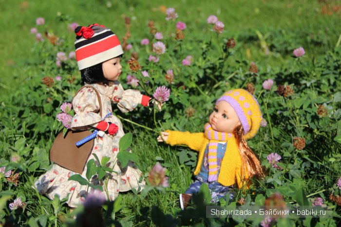 Лиля и Светик в поисках белки... Куклы Paola Reina (фото 5)