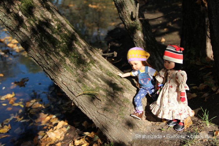 Лиля и Светик в поисках белки... Куклы Paola Reina (фото 6)