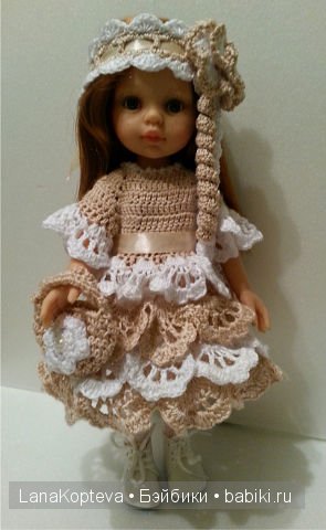 Прекрасные Паолочки. Вязаная одежда для любимых красавиц. Забавные спиральки (фото 3)