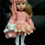 Прекрасные Паолочки. Вязаная одежда для любимых красавиц. Персиковое настроение.