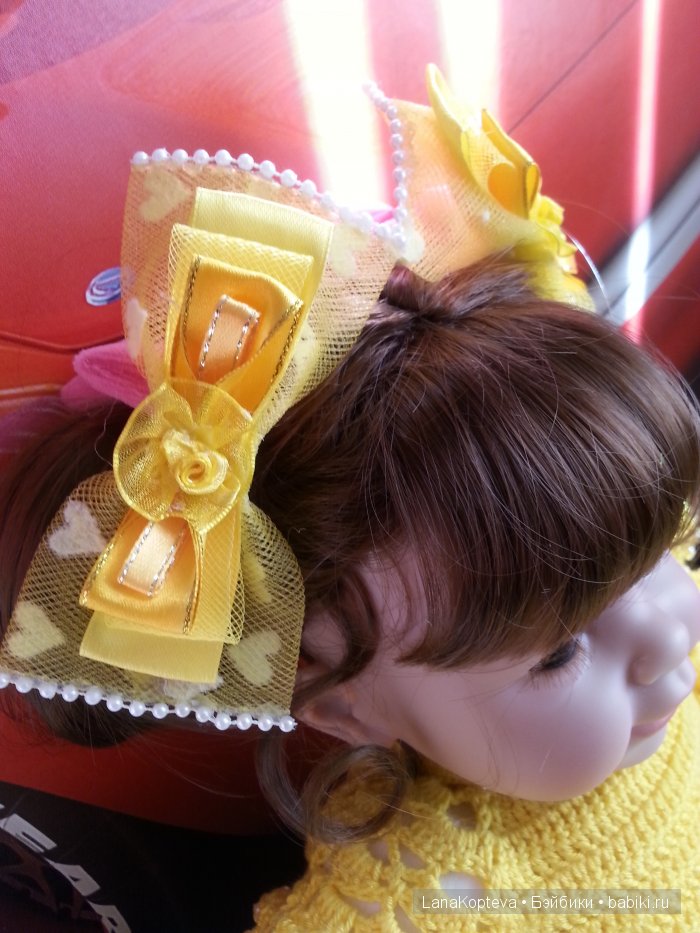 Серия "Праздничные платья на любимую Адорочку". Начало (фото 4)