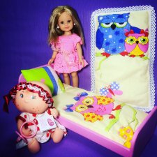 Мебель для кукол Паола Рейна и не только....в розовом