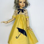 Платье для кукол Кайе Виггс MSD и 7-летнего тела Dollstown.