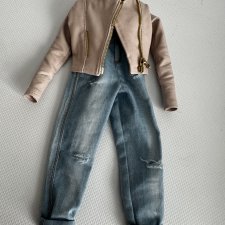 Косуха и джинсы для Птички Лоры