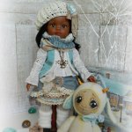 Зима неспешными шагами... Зимний комплект одежды для любимых кукол