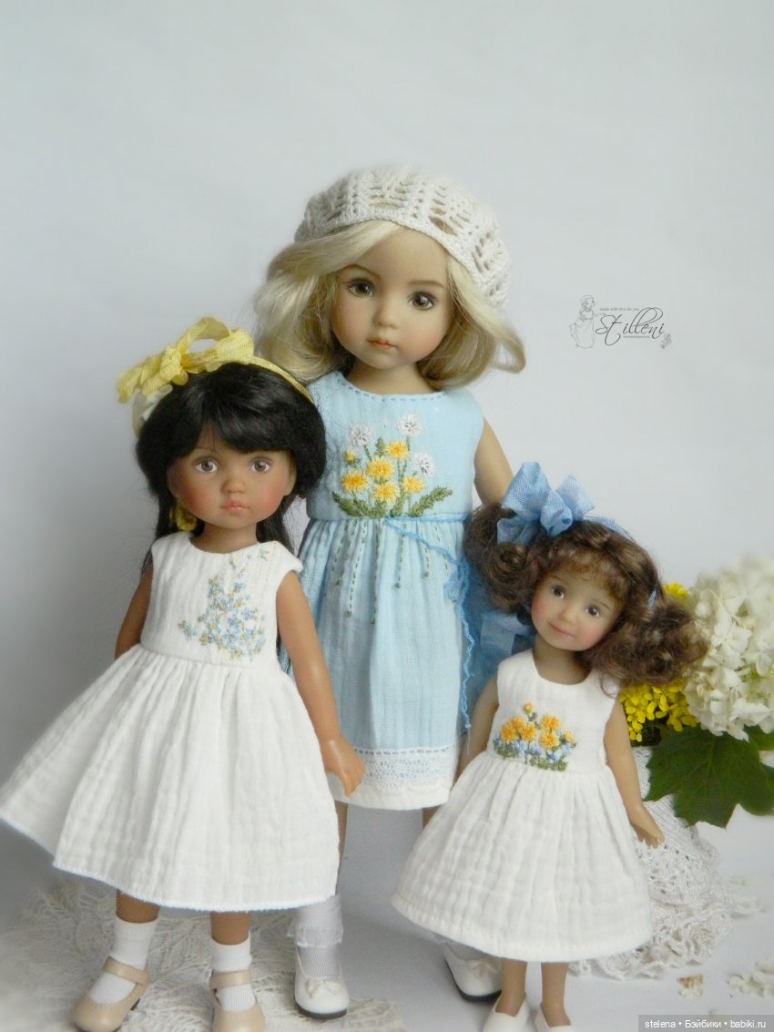 Летние платья из муслина для сестер от Дианы Эффнер (часть 1) (фото 7)