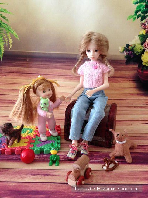 Старшая сестра. Игры в детской