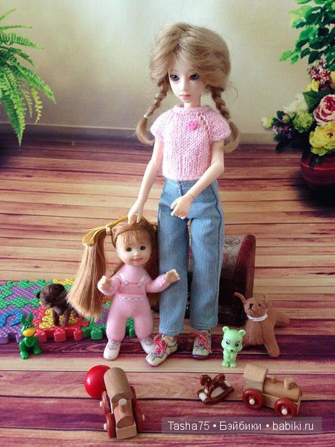 Старшая сестра. Игры в детской