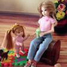 Старшая сестра. Игры в детской