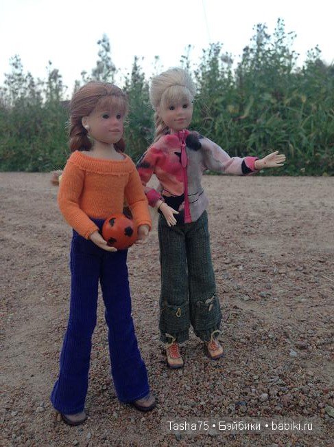 Девчата играют в мячик | Бэйбики Девчата играют в мячик — Куклы Only Hearts Club (Хартсинки): мягконабивные (фото 8)