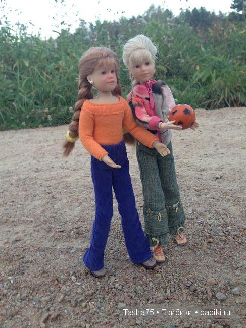 Девчата играют в мячик | Бэйбики Девчата играют в мячик — Куклы Only Hearts Club (Хартсинки): мягконабивные (фото 6)