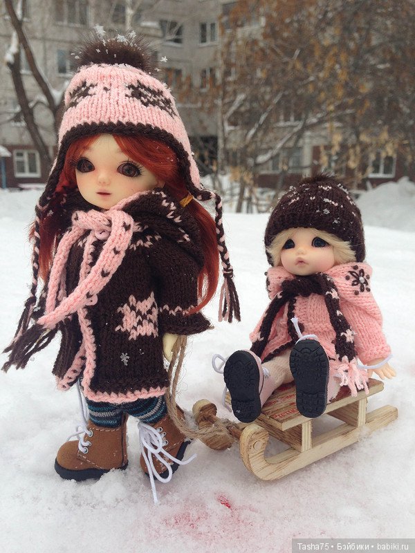 Прогулка Тони и Даши — Гибриды шарнирных кукол (не БЖД): подбор тела (фото 9)