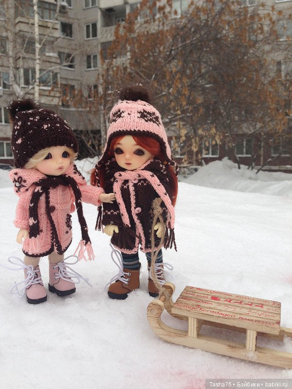 Прогулка Тони и Даши — Гибриды шарнирных кукол (не БЖД): подбор тела (фото 5)