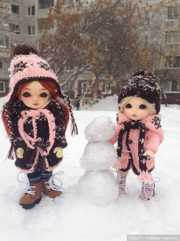 Прогулка Тони и Даши — Гибриды шарнирных кукол (не БЖД): подбор тела