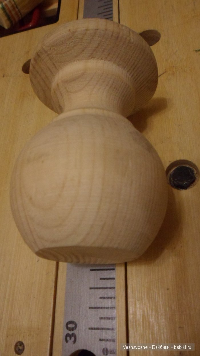 Лампа с абажуром. Мастер-класс