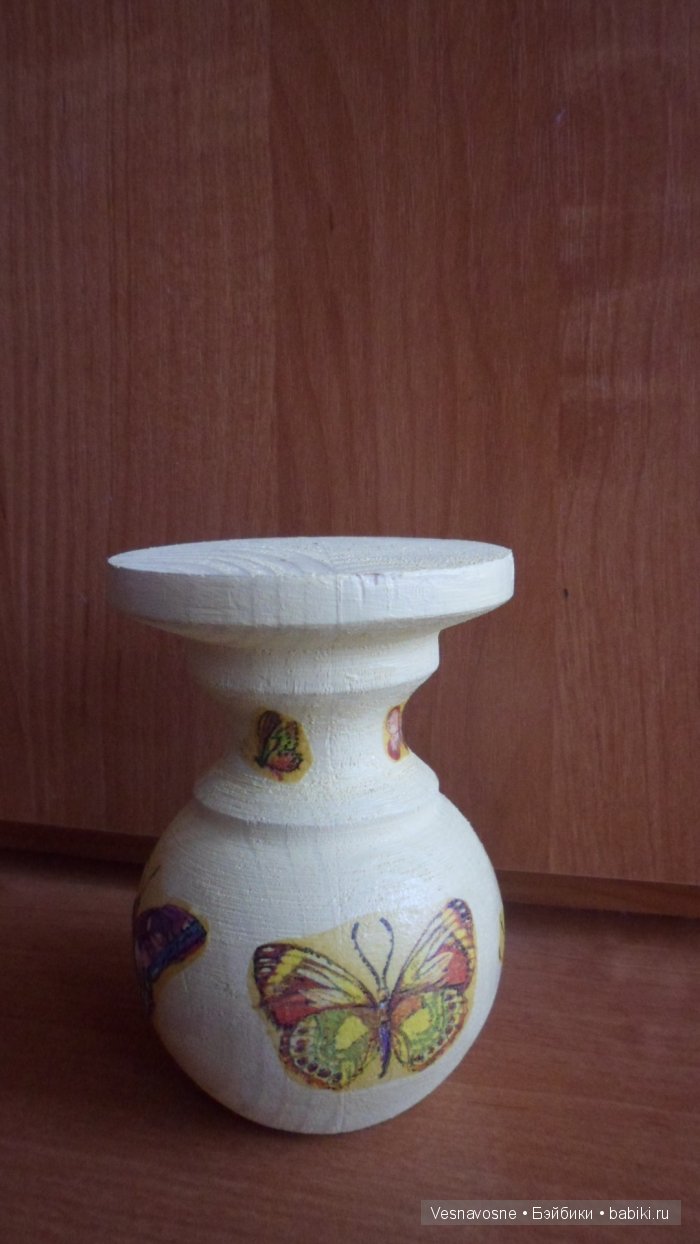 Лампа с абажуром. Мастер-класс