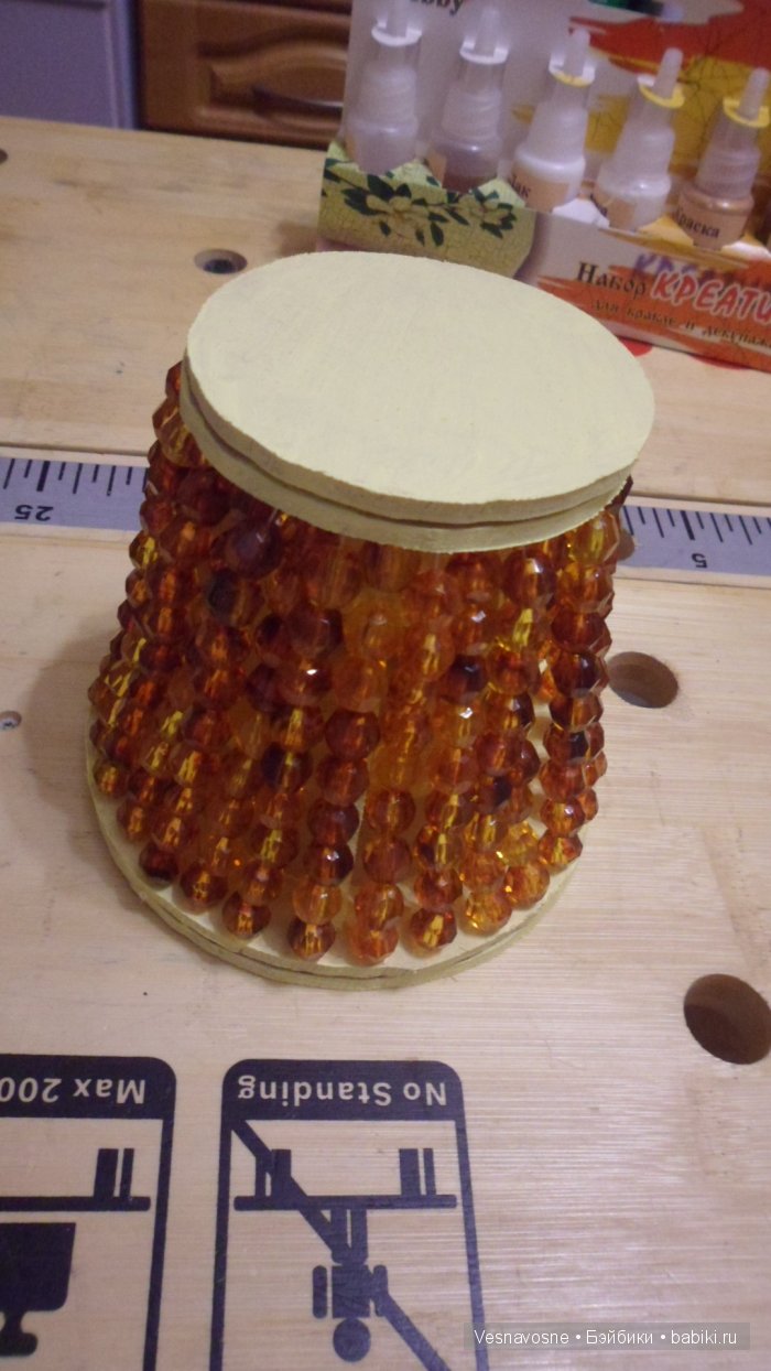 Лампа с абажуром. Мастер-класс (фото 9)