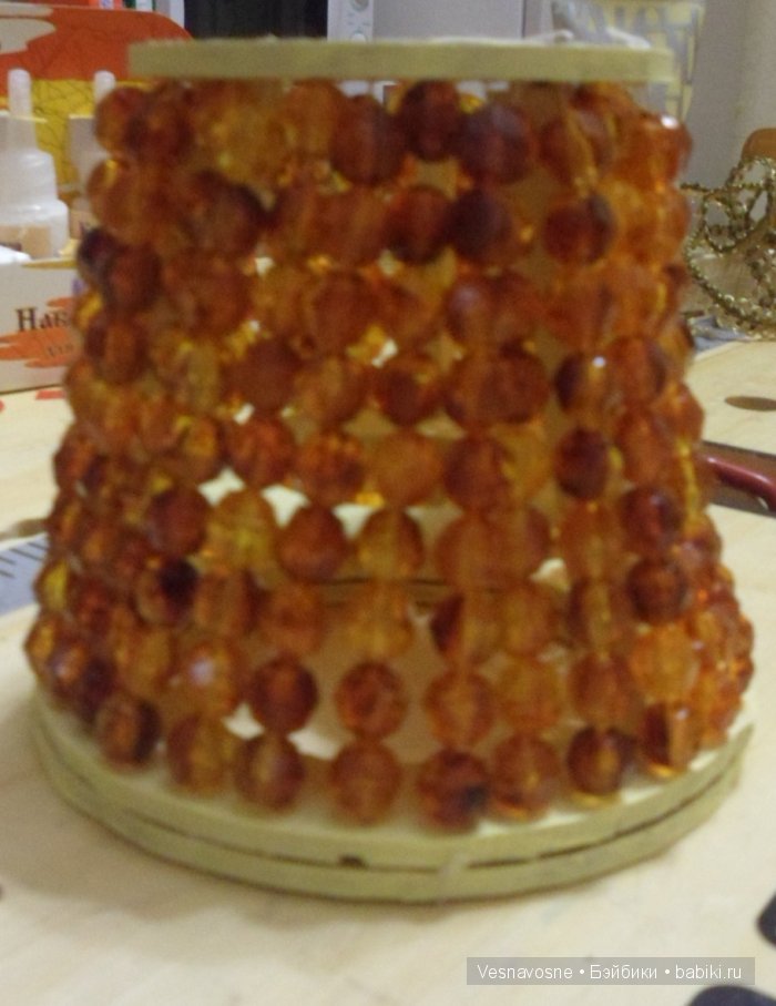 Лампа с абажуром. Мастер-класс (фото 7)