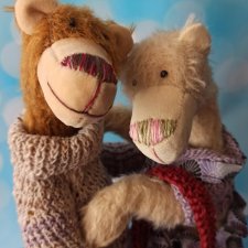 Love story. Мишки в стиле Zwergnase