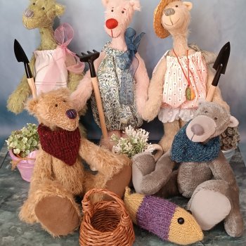 Дачники. Мишки в стиле Цвергназе