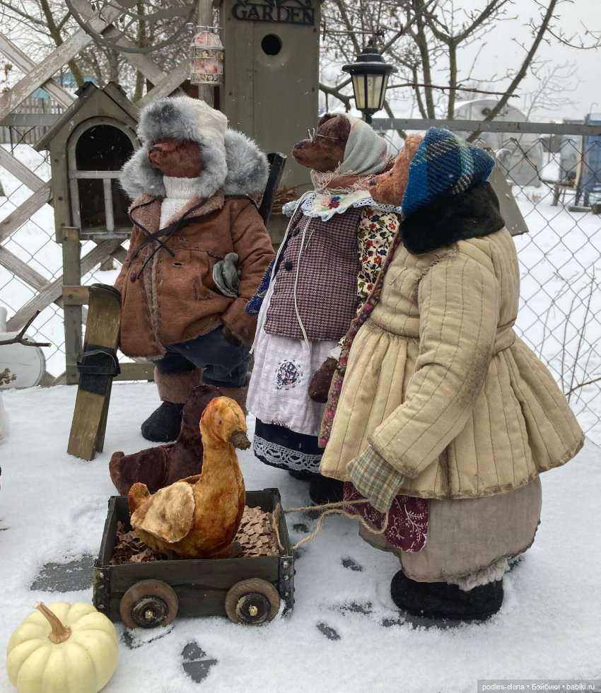 Воскресный зимний день в деревне Мишкино