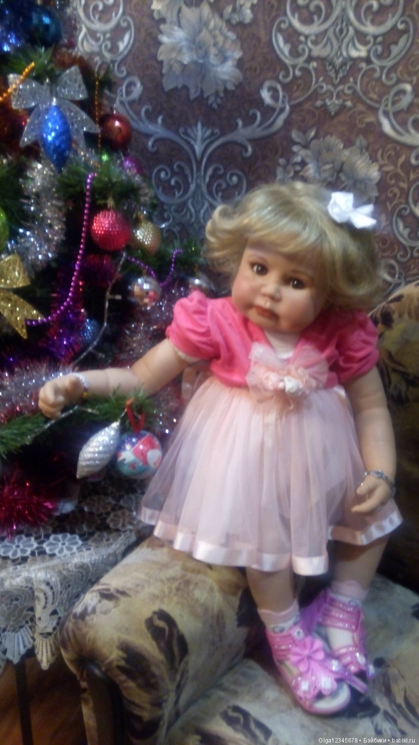 Амелина в гости.Ваши детки супер!