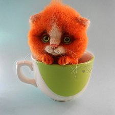 Котенок Персик