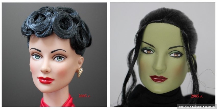 Прорисовка глаз кукол Тоннер