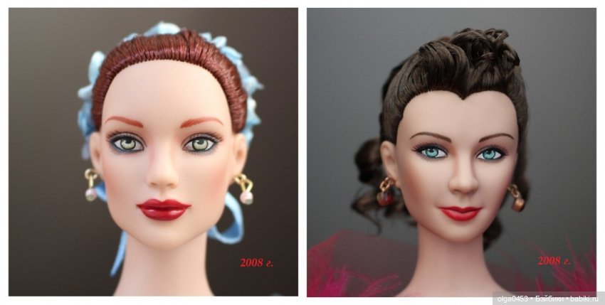 Прорисовка глаз кукол Тоннер