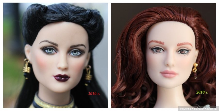 Прорисовка глаз кукол Тоннер