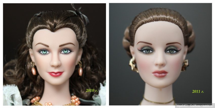 Прорисовка глаз кукол Тоннер