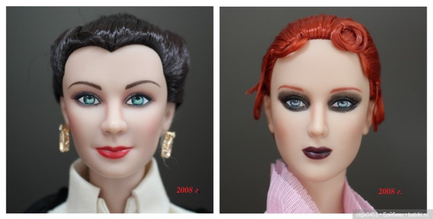 Прорисовка глаз кукол Тоннер