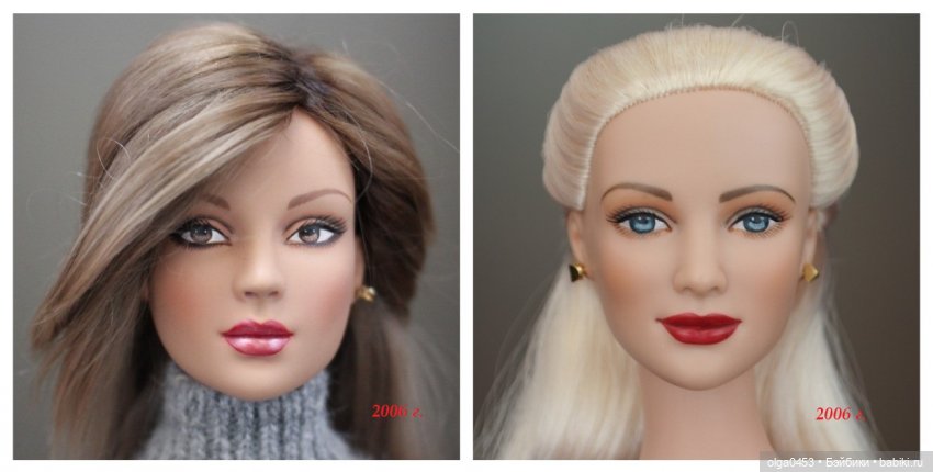 Прорисовка глаз кукол Тоннер