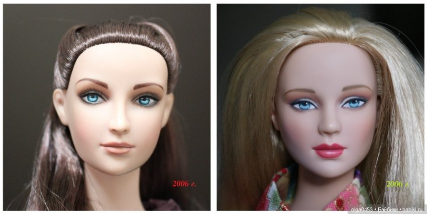 Прорисовка глаз кукол Тоннер