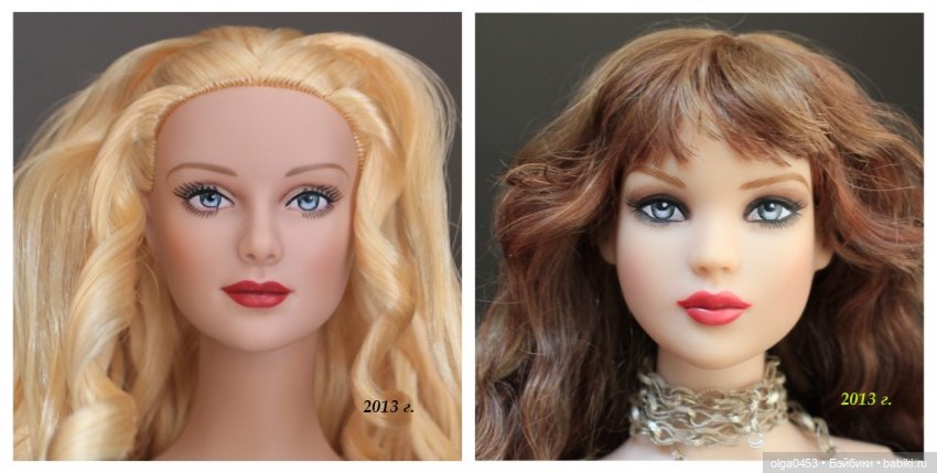 Прорисовка глаз кукол Тоннер