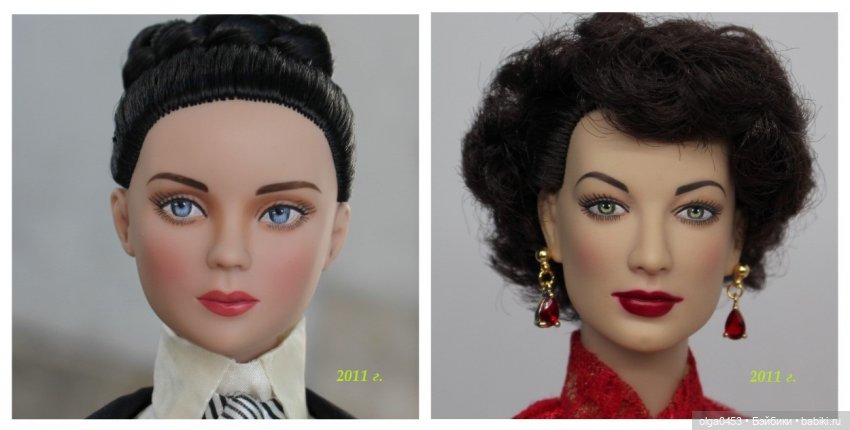 Прорисовка глаз кукол Тоннер