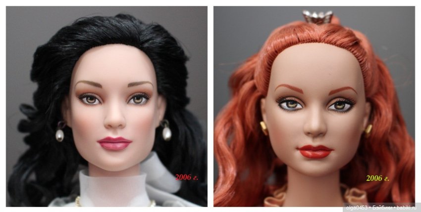 Прорисовка глаз кукол Тоннер