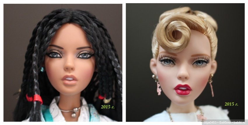 Прорисовка глаз кукол Тоннер