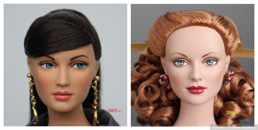 Прорисовка глаз кукол Тоннер