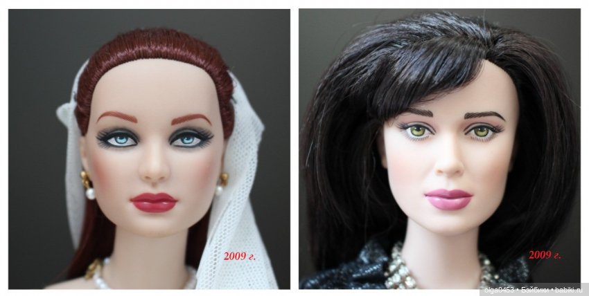 Прорисовка глаз кукол Тоннер