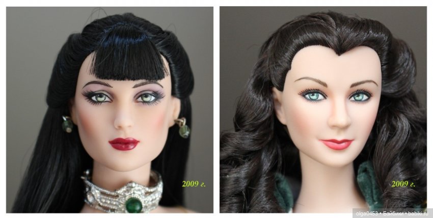 Прорисовка глаз кукол Тоннер