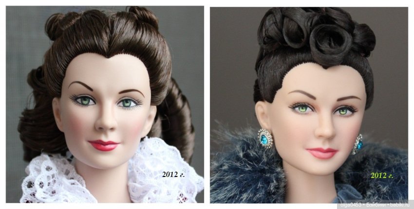 Прорисовка глаз кукол Тоннер