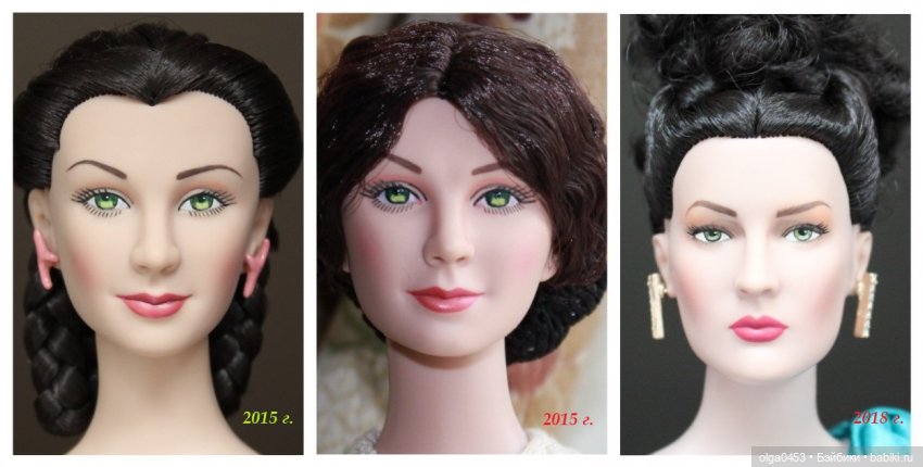 Прорисовка глаз кукол Тоннер