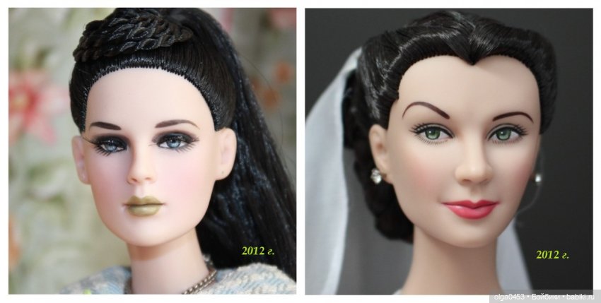 Прорисовка глаз кукол Тоннер