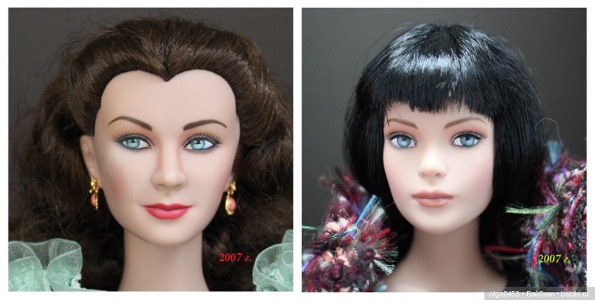 Прорисовка глаз кукол Тоннер