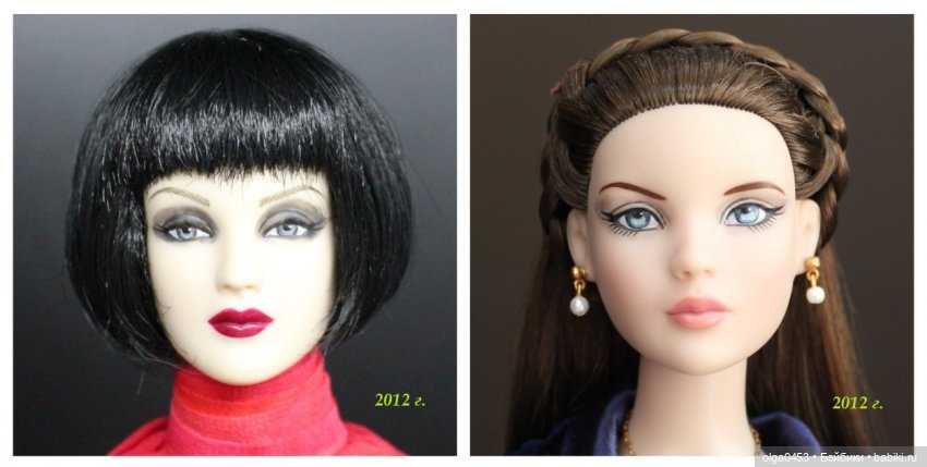 Прорисовка глаз кукол Тоннер