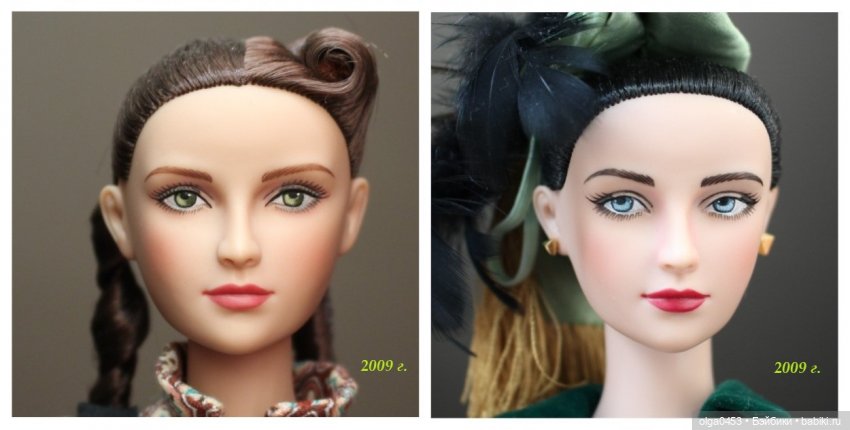 Прорисовка глаз кукол Тоннер