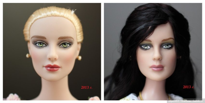 Прорисовка глаз кукол Тоннер