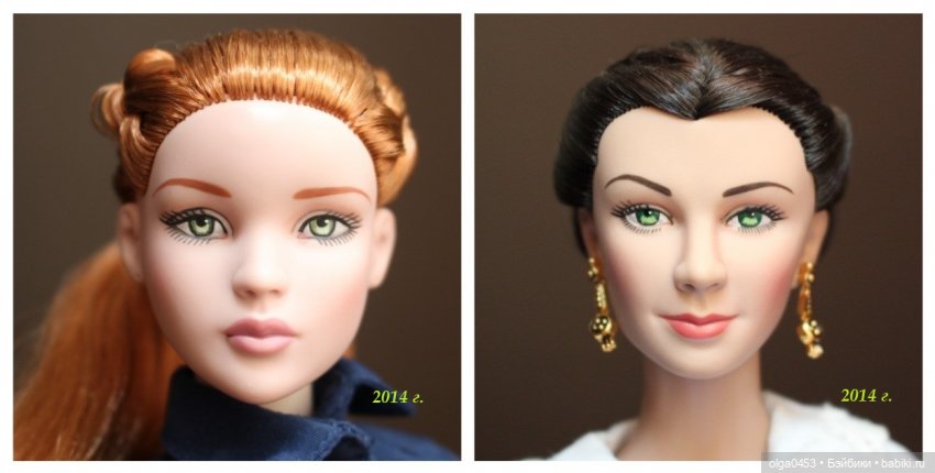 Прорисовка глаз кукол Тоннер